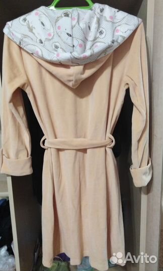 Халатики новые велюр и шелк пр-во турция