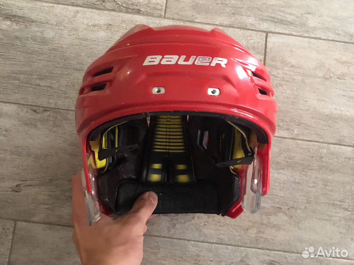 Шлем хоккейный bauer re akt m размер