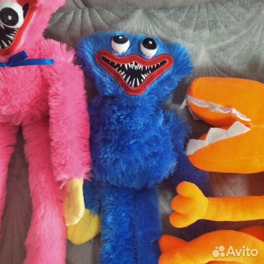 Мягкие игрушки монстры 8 шт