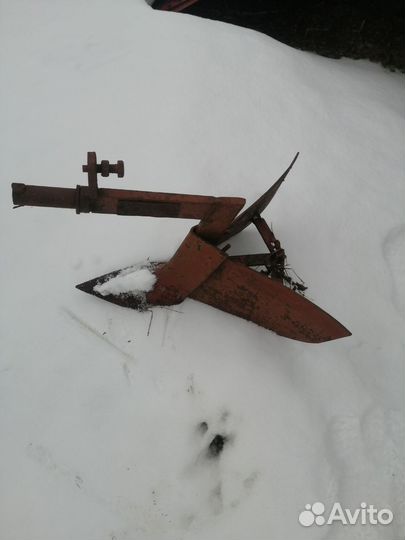 Плуг-копалка на мотоблок