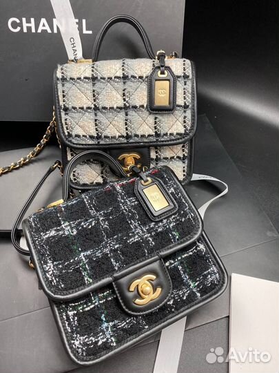 Сумка chanel твид