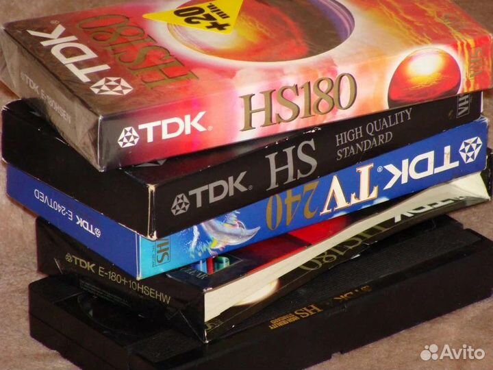 Оцифровка видеокассет VHS/MiniDV