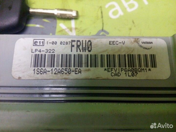 Блок управления двигателем Ford Fiesta MK4 1.3 J4T