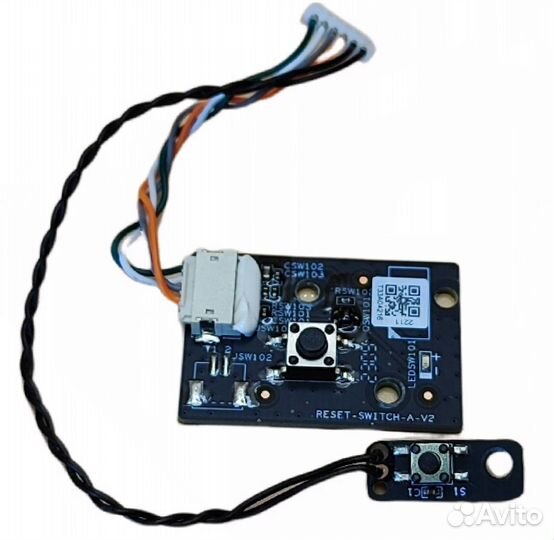 Кнопка reset с кнопкой блокировки лазерного