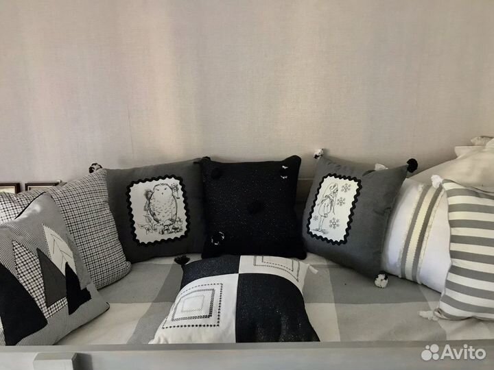 Декоративные Текстильные подушки ручной работы