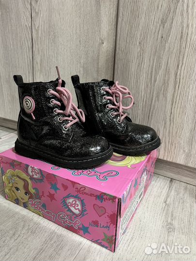 Ботинки для девочки осень весна