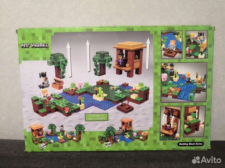 Lego майнкрафт