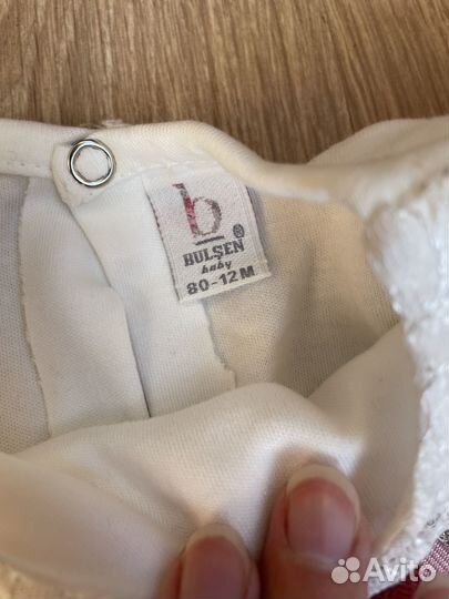 Платье нарядное для девочки 80