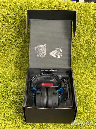 Игровые наушники HyperX Cloud Alpha S Blue(сов24б)