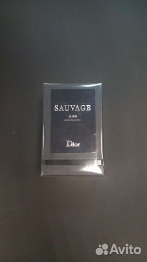 Духи Dior Sauvage elexir оригинал