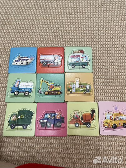 Пазлы для малышей новые