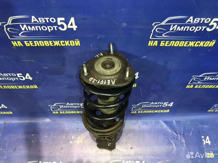 Стойка передняя левая toyota ceres AE101, AE100 4A