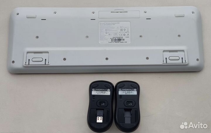 Microsoft Wireless 1000 +800 мышь/клава Azerty