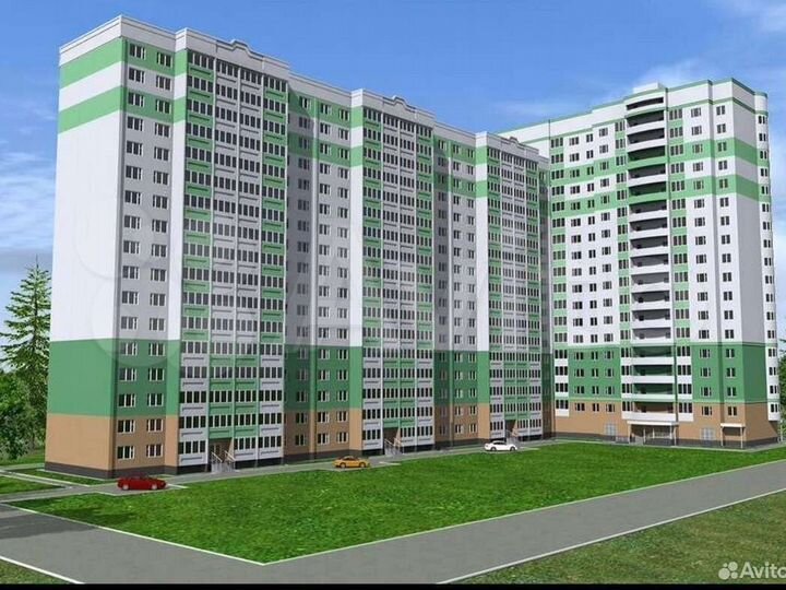 2-к. квартира, 60,1 м², 16/17 эт.