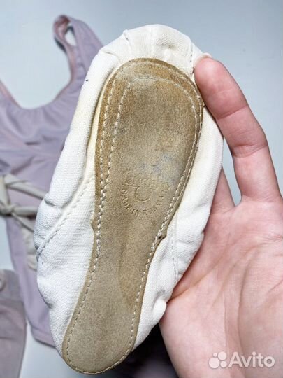 Купальник Grishko розовый юбка балетки Grishko