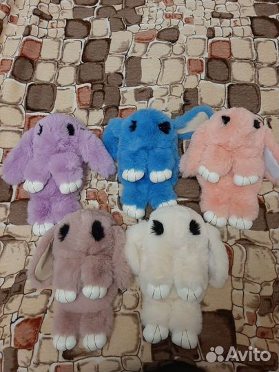 Меховой рюкзак