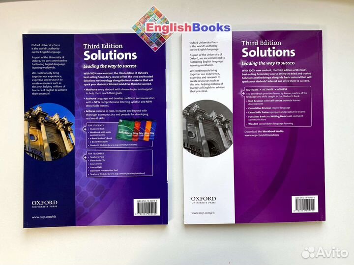 Solutions intermediate комплект (SB,WB,CD) новые