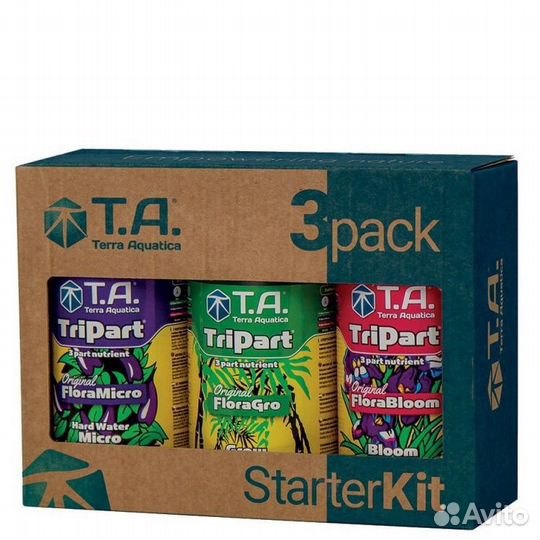 Комплект удобрений TriPart HW T.A GHE