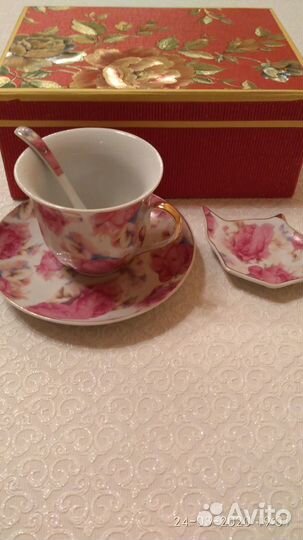 Подарочные чайные наборы. Чашки. Бокалы