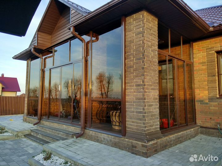 Остекление коттеджей