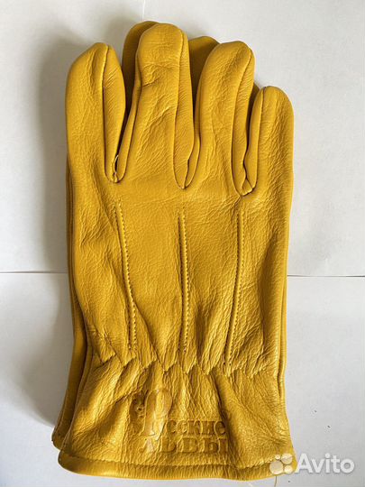 Перчатки рабочие кожаные