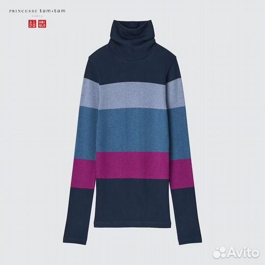 Uniqlo водолазка Heattech бесшовная. М, L, XL