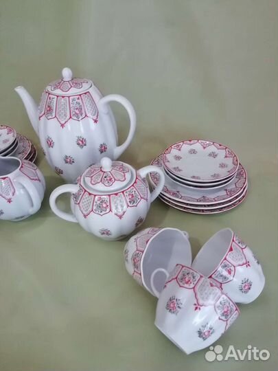 Сервиз кофейный лфз 21 предмет