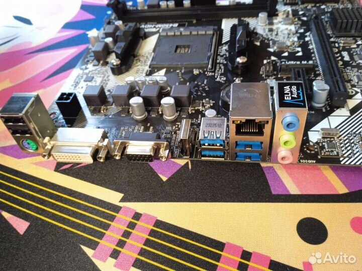 Материнская плата AM4 B450M HDV R4.0 от ASRock