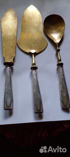 Столовые приборы европа серебро