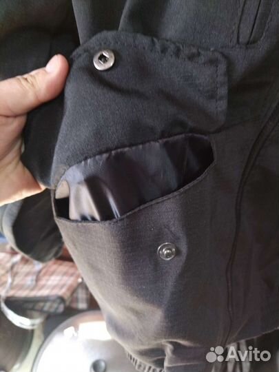 Летний чёрный костюм для охоты и рыбалки