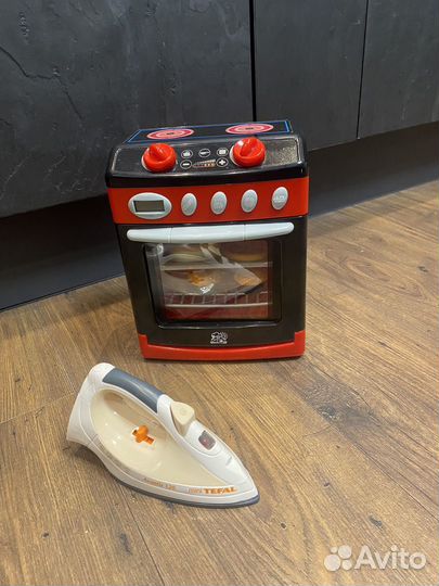 Утюг Smoby и плита Playgo toys