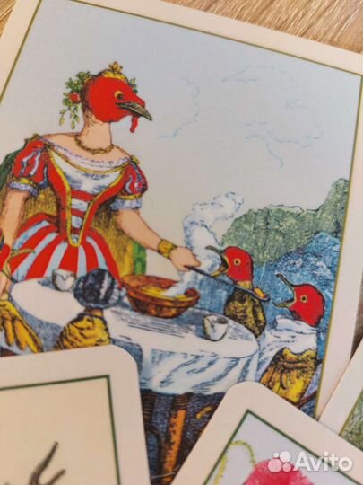 Таро Фантастический Зверинец реплика 8*13