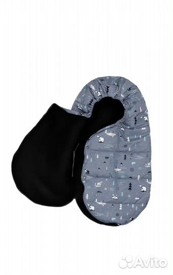 Зимний конверт в коляску