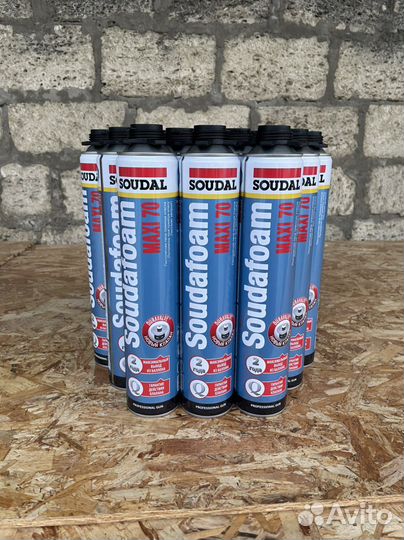 Монтажная пена soudal 70л