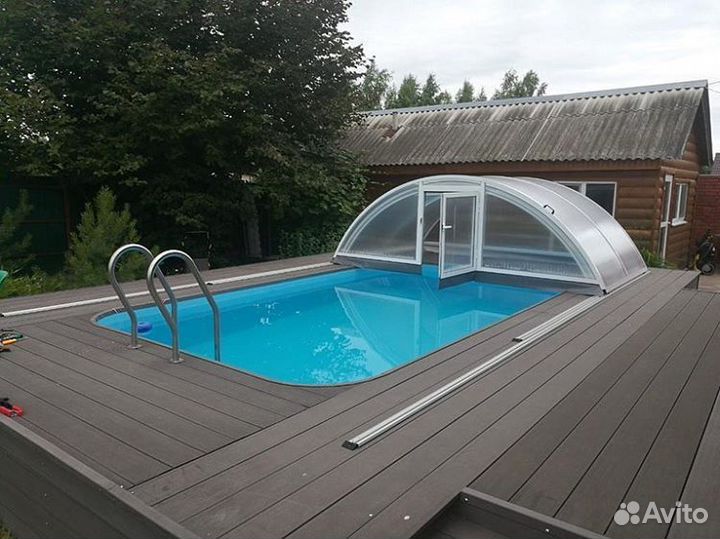 Пластиковый бассейн