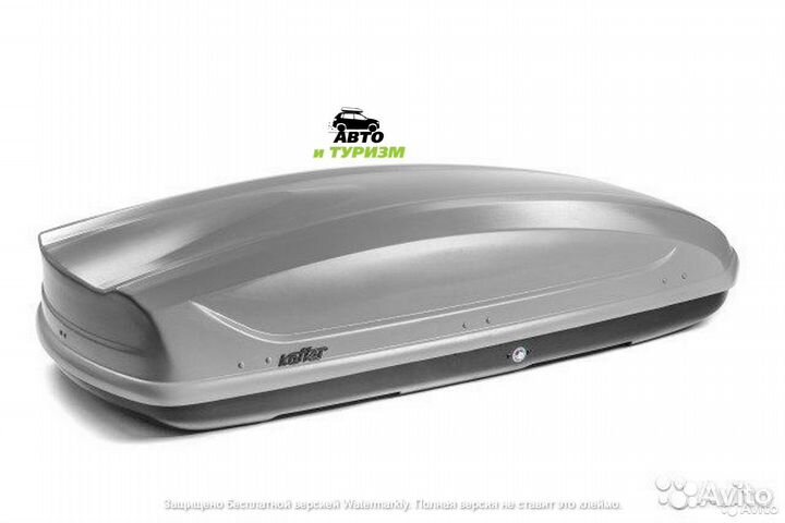Автобокс багажник Koffer A-440 серый