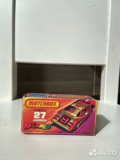 Коробка Matchbox оригинал пустая 70гг
