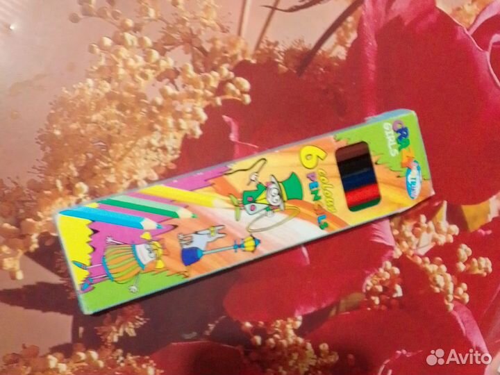 Два набора цвет.карандашей