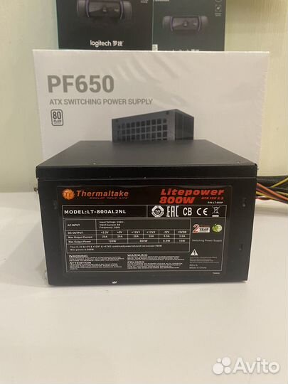 Блок питания Thermaltake Litepower LT-800P, 800W