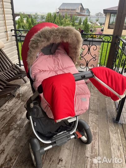 Коляска stokke Crusi 2 в 1 много допов