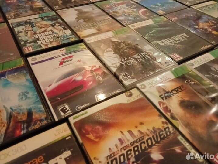 Диски с играми для Xbox 360