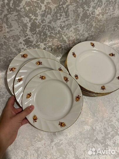 Тарелки как у бабушки, 12 шт