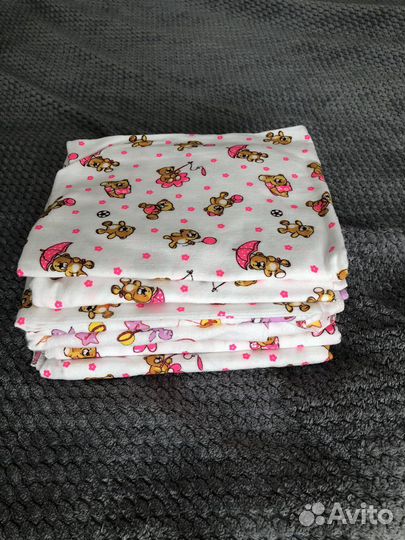 Детские пеленки, хлопок, новые
