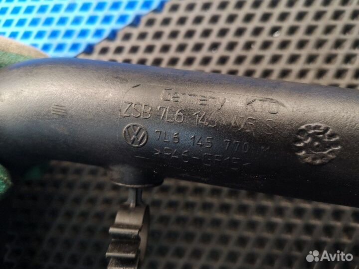 Патрубок интеркулера Audi Q7 4L, Touareg 3.0TDi