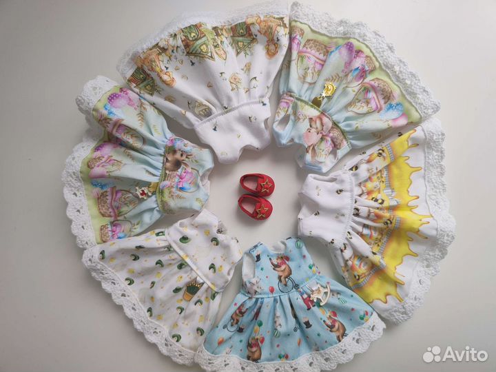 Платья для куколок 20 см. Xiaomi