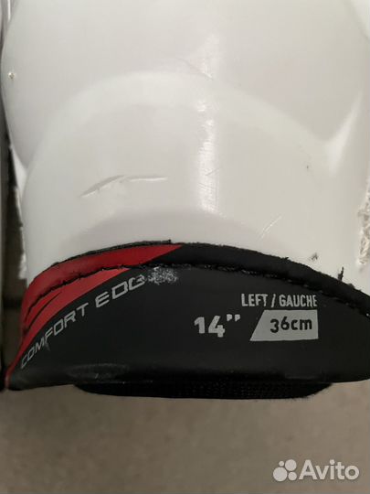 Щитки хоккейные bauer 14