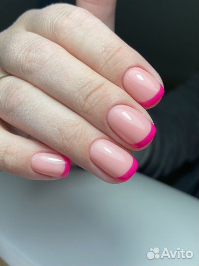 Маникюр гель-лак, укрепление