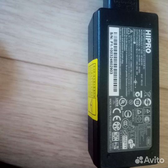 Блок питания на ноутбук aser aspire s3