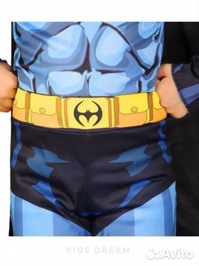 Новогодний костюм капитан Америка 130-140