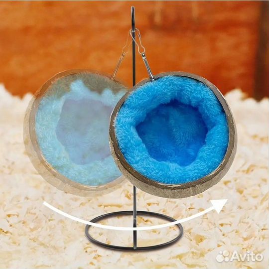 Качели-лежанка для хомяка